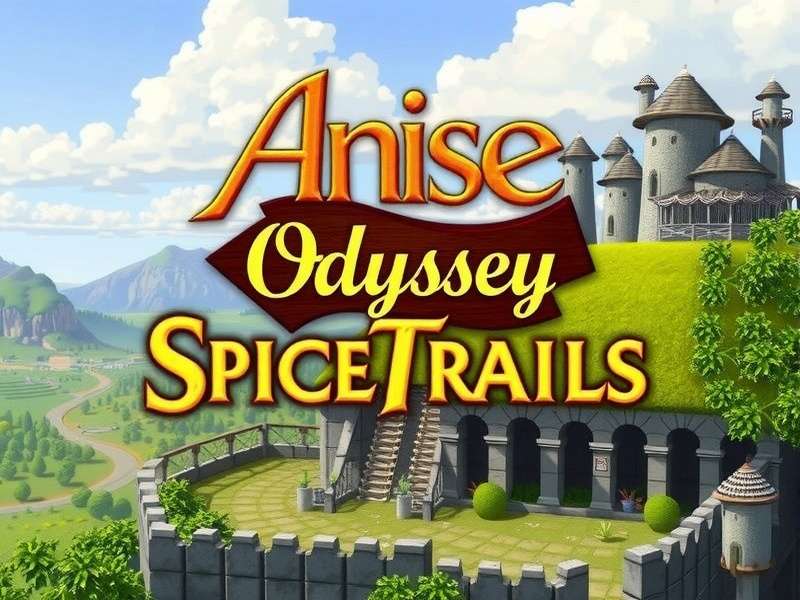 Anise Odyssey Spice Trails Official Artwork Anise Odyssey Spice Trails Game Banner